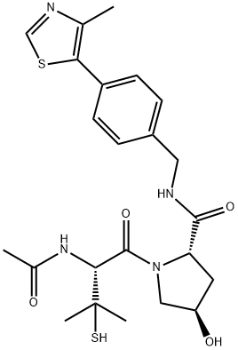 VH032 thiol 结构式