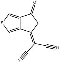 噻吩茚酮 结构式