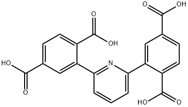 2,2'-(PYRIDINE-2,6-DIYL)DITEREPHTHALIC ACID 结构式