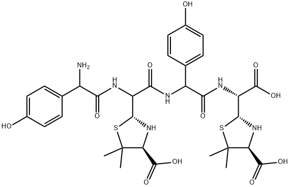 阿莫西林二聚体杂质 结构式