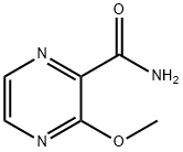 2-Pyrazinecarboxamide, 3-methoxy- 结构式