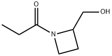 1-[2-(hydroxymethyl)azetidin-1-yl]propan-1-one 结构式