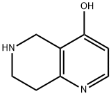 1,6-Naphthyridin-4-ol, 5,6,7,8-tetrahydro- 结构式