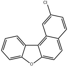 BENZO[B]NAPHTHO[1,2-D]FURAN, 2-CHLORO- 结构式