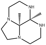 3H,6H-2a,5,6,8a-Tetraazaacenaphthylene, octahydro-5a,8b-dimethyl-, cis- 结构式
