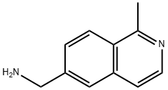 6-Isoquinolinemethanamine,1-methyl-(9CI) 结构式