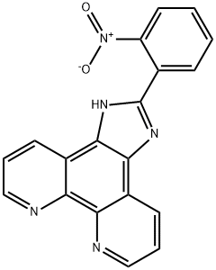 2-(2-nitrophenyl)iMidazole[4,5f][1,10]phenanthroline 结构式