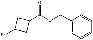 3-溴环丁烷-1-甲酸苄酯 结构式