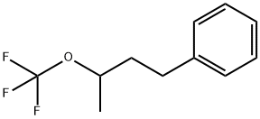 (3-(trifluoromethoxy)butyl)benzene 结构式