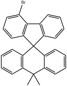4'-溴-10,10-二甲基-螺[蒽-9(10H),9'-[9H]芴] 结构式