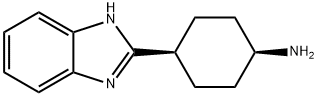 Cyclohexanamine, 4-(1H-benzimidazol-2-yl)-, cis- 结构式