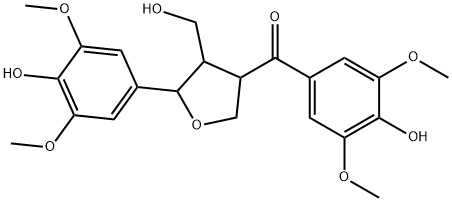 刺五加酮 结构式