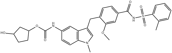 Zafirlukast M6 Metabolite 结构式