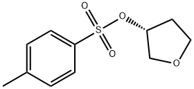 (R)-3-羟基四氢呋喃对甲苯磺酸酯 结构式