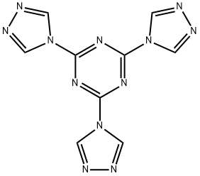 2,4,6-TRI(4H-1,2,4-TRIAZOL-4-YL)-1,3,5-TRIAZINE 结构式