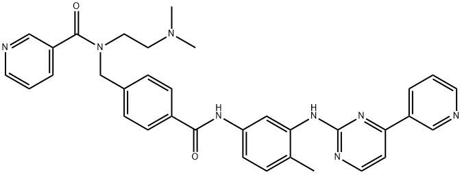 PDGFRα kinase inhibitor 1 结构式