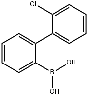 2-氯-2-硼酸联苯 结构式