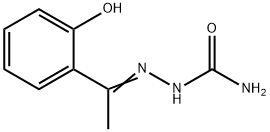 2-(1-(2-Hydroxyphenyl)ethylidene)hydrazinecarboxamide 结构式