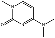 2(1H)-Pyrimidinone, 4-(dimethylamino)-1-methyl- 结构式