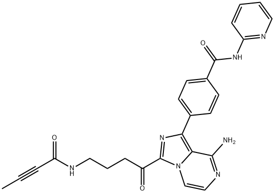 阿可替尼代谢物27 结构式