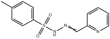 Benzenesulfonic acid, 4-methyl-, 2-(2-pyridinylmethylene)hydrazide 结构式