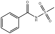 Benzamide, N-(methylsulfonyl)- 结构式