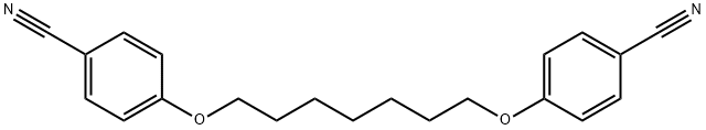 Benzonitrile, 4,4'-[1,7-heptanediylbis(oxy)]bis- 结构式