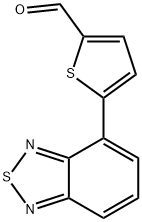 5-(2,1,3-苯并噻二唑-4-基)-2-噻吩甲醛 结构式