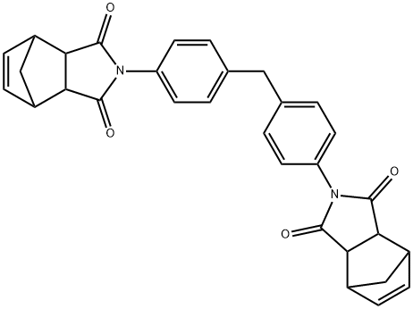 二苯甲烷降冰片烯二酰亚胺 结构式