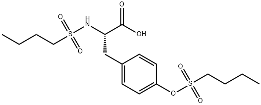 Tirofiban hydrochloride Impurity 6 结构式