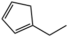 1,3-Cyclopentadiene, 1-ethyl- 结构式