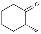 Cyclohexanone, 2-methyl-, (2R)- 结构式