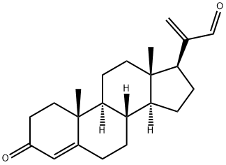 Pregna-4,20-diene-20-carboxaldehyde, 3-oxo- 结构式