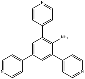 Benzenamine, 2,4,6-tri-4-pyridinyl- 结构式