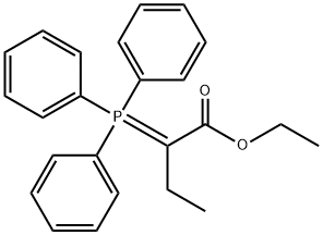 Butanoic acid, 2-(triphenylphosphoranylidene)-, ethyl ester 结构式