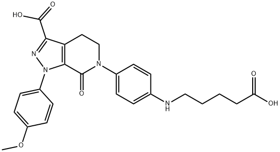 Apixaban Impurity 24 结构式