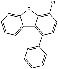 4-氯-1-苯基二苯并呋喃 结构式