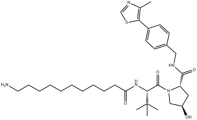 VH032-C10-NH2 结构式