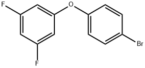 1-(4-溴苯氧基)-3,5-二氟苯 结构式