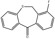 Dibenzo[b,e]thiepin-11(6H)-one, 7-fluoro- 结构式