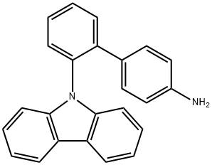 2'-(9H-咔唑-9-基)-[1,1'-联苯]-4-胺 结构式