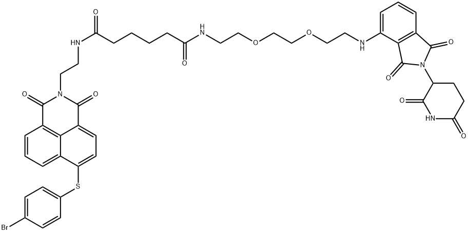 PROTAC Bcl2 degrader-1 结构式