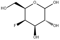 4-脱氧-4-氟-D-吡喃半乳糖 结构式