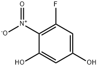 1,3-Benzenediol, 5-fluoro-4-nitro- 结构式
