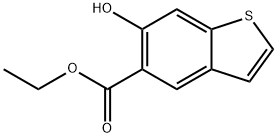 ethyl 6-hydroxybenzo[b]thiophene-5-carboxylate 结构式