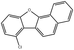7-氯苯并萘并[1,2-B]呋喃 结构式