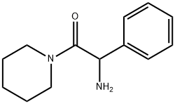 2-amino-2-phenyl-1-(piperidin-1-yl)ethan-1-one 结构式