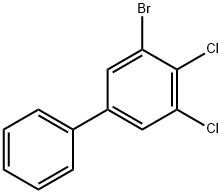 3-溴-4,5-二氯-1,1'-联苯 结构式