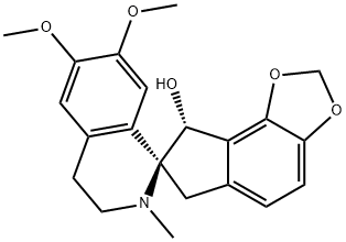 蓝堇辛 结构式