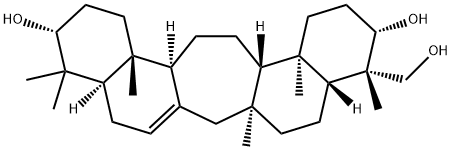 21-表千层塔烯三醇 结构式
